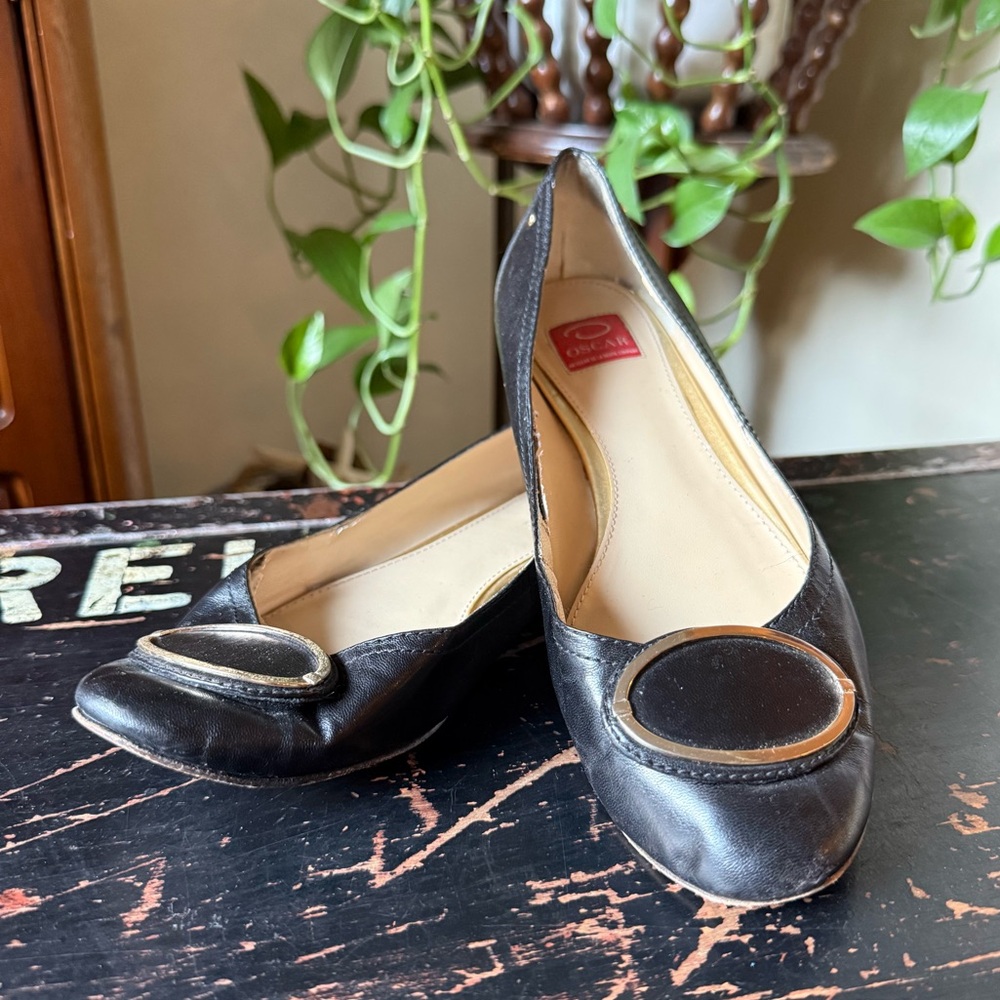 Vintage Oscar’s de la‎ Renta flats